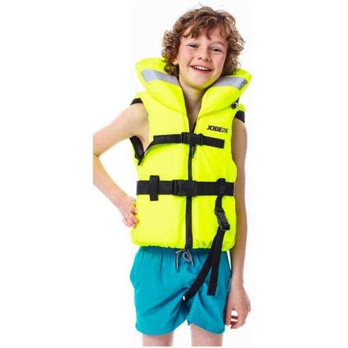 2022 Jobe Kids Comfort Boating Pfd Vest 244817375 - Geel