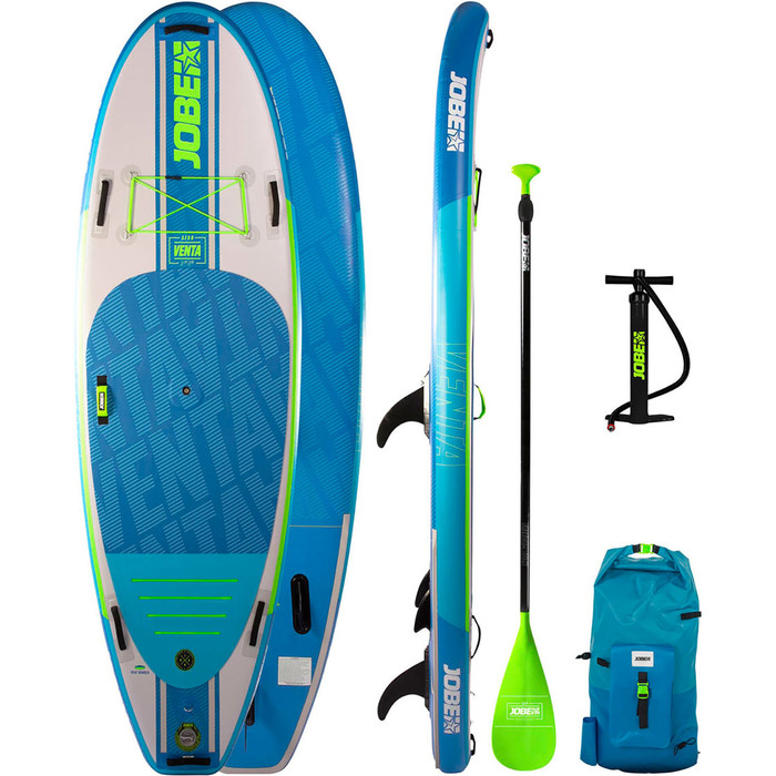 2020 Jobe Venta 9'6 Inflatable SUP Package - Board, Bag, Pump & Paddle