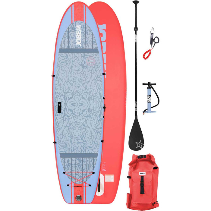  2018 Jobe Womens Lena Yoga Inflable Stand Up Paddle Board 10'6 x 33 "Paquete SUP