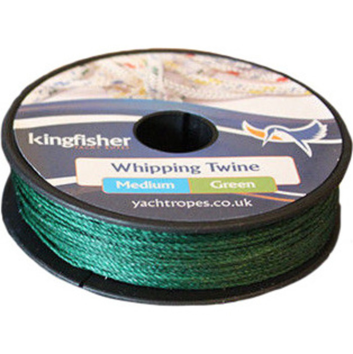 Kingfisher Twisted Whipping Twine Green WTGB