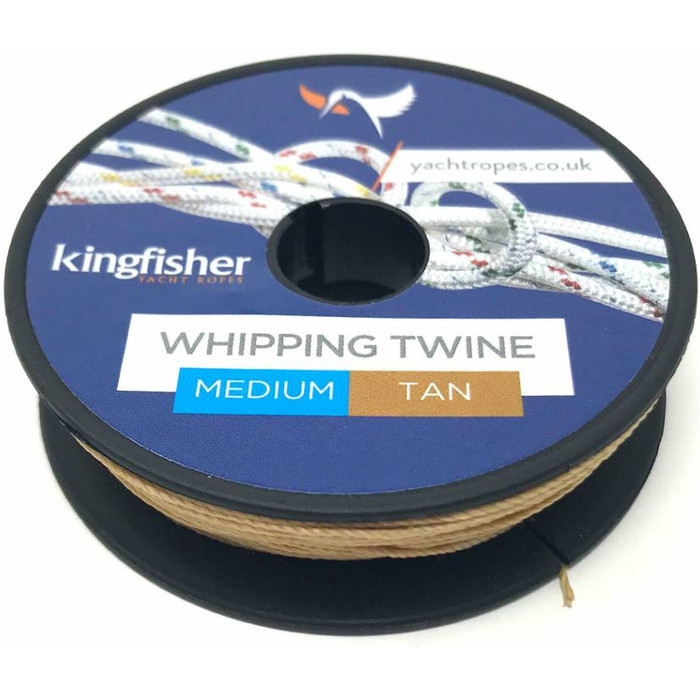 Kingfisher Twisted Whipping Twine Tan WTTB