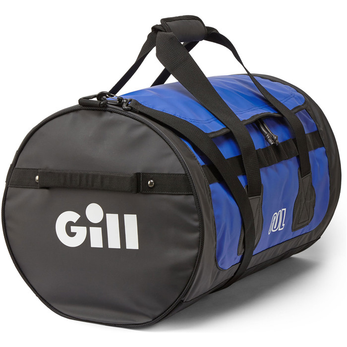 2024 Gill Tarp Barrel Bag 60L Blue L083