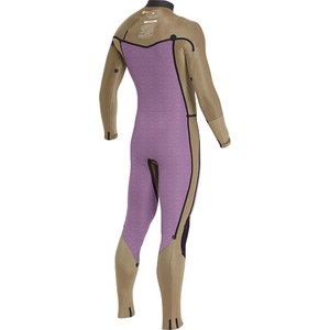 Billabong Revoluo Furnace 5/4mm Chest Zip Wetsuit Olive Escuro L45m06