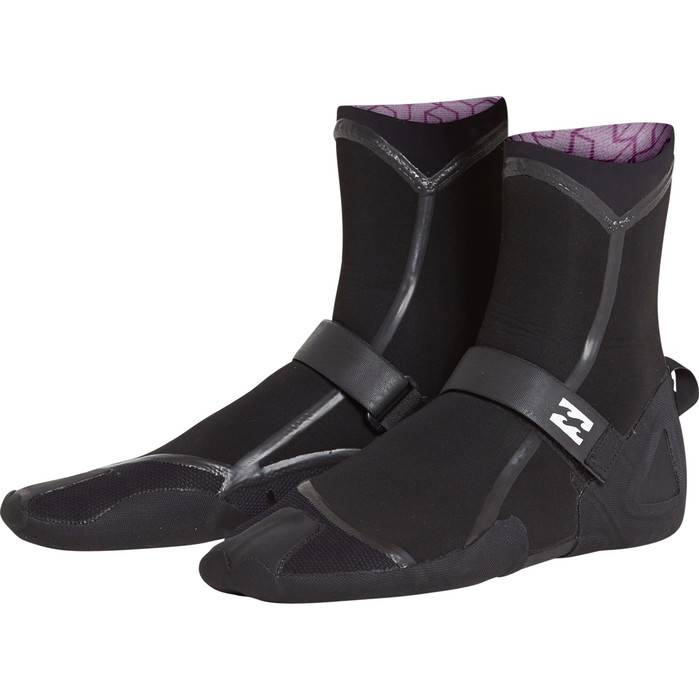 2019 Billabong Furnace Carbon Ultra 3mm Split Toe Stiefel Schwarz L4bt18