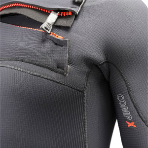 2023 Xcel Mens Comp X 5/4mm Chest Zip Wetsuit MN54C2C0 - Black