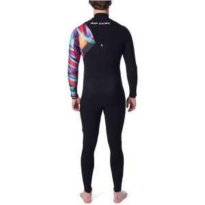 2019 Rip Curl E-bomb 3/2mm Zip Free Wetsuit Wsm8rs Polychromes