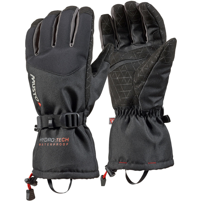 2019 Musto Hydrotech Glove Black AE0980