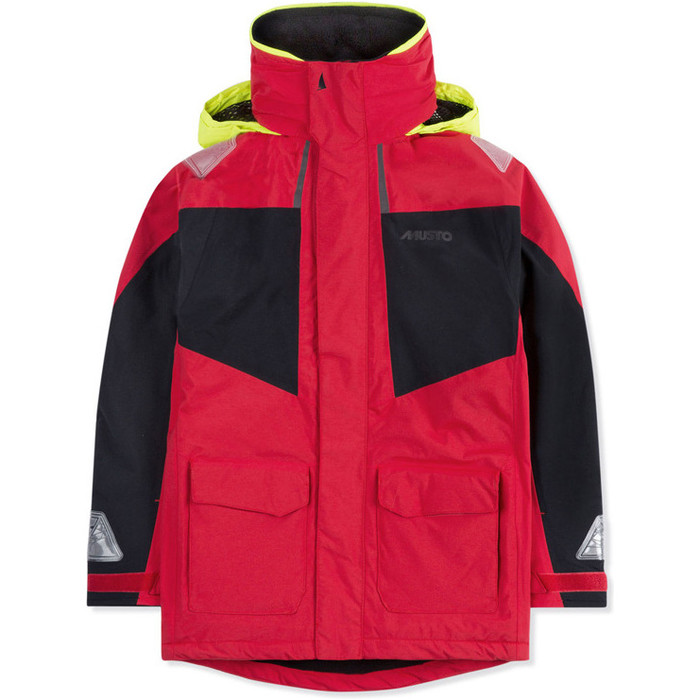 2019 jaqueta de vela costeira BR1 Musto Junior vermelho verdadeiro SKJK004