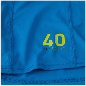 Musto Junior Insignia UV Fast Dry LS T-Shirt Twin Pack Brilliant Blue & Black