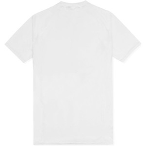 2022 Musto Junior Insignia Uv Fast Dry Ss Camiseta Blanca Skts011