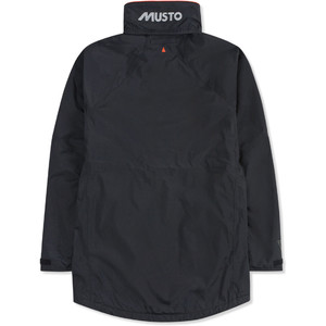 2019 Musto Mens Corsica BR1 Long Jacket Black / Fire Orange SE3570
