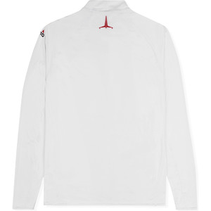 2023 Musto Mnds Insignier Uv Hurtigt Dry Langrmet T-shirt Hvid Suts010