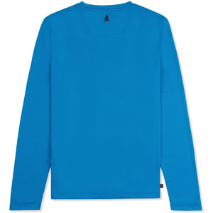 2019 Musto Mens Sunshield Permanent Musto Upf30 Langarm T-shirt Brilliant Blue Emts030