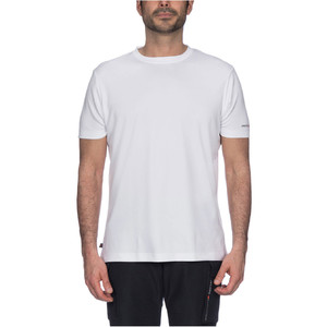 2019 Musto Homens Musto Permanente Wicking Upf30 T-shirt Branca Emts029