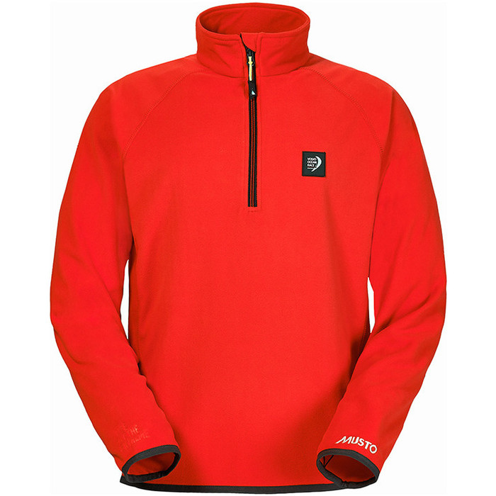 Musto Volvo Ocean Race Zip Neck Microfleece Red VORMF0084