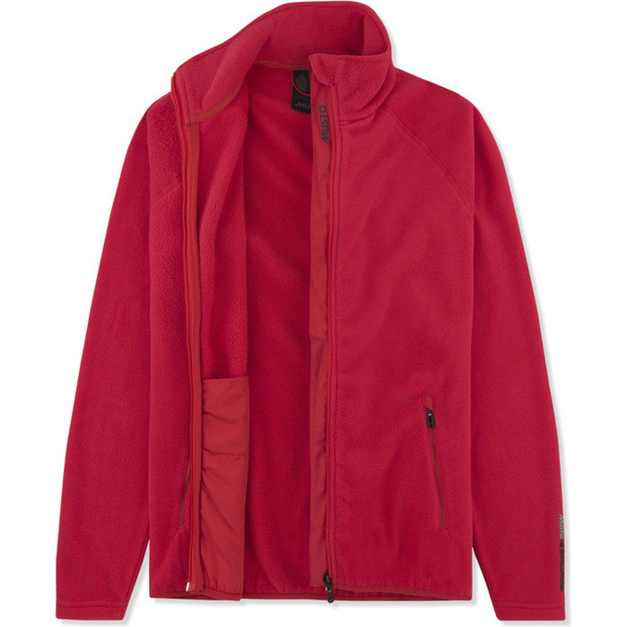 Musto Womens Crew Fleece Jacket Red EWFL028