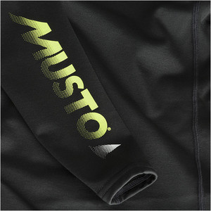 2019 Musto Youth Championship Hydrothermal Haut  Manches Longues Noir Skts008