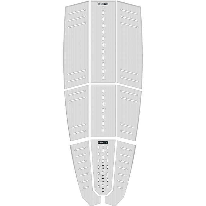 2021 Mystic Ambush Kiteboard -kokoinen Deckpad Classic Shape White 190149