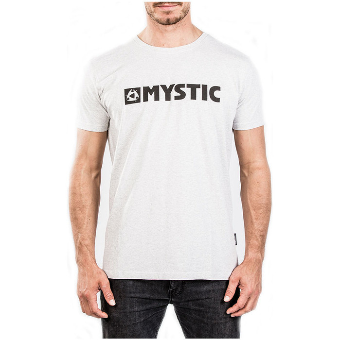 2018 Mystic Brand 2.0 Tee gris cuerpo a cuerpo 180044