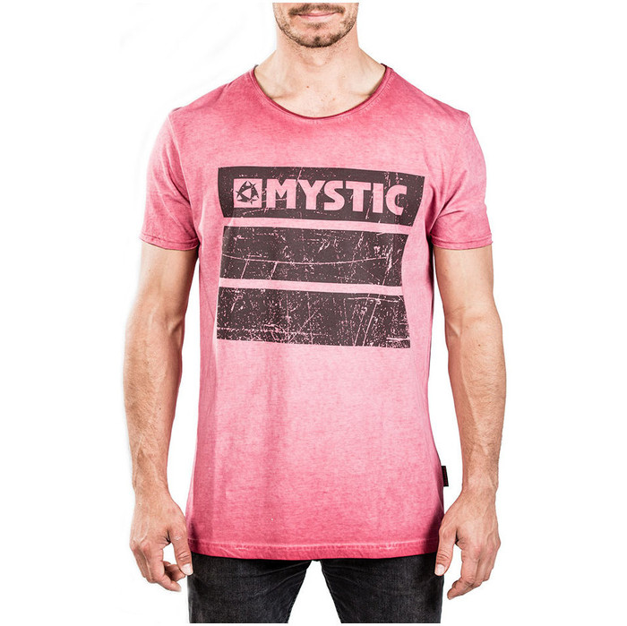 T-shirt Mystic Cemento Rosso Scuro 180048
