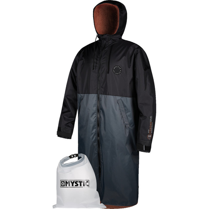 2021 Mystic Deluxe Explore Poncho / Changing Robe & Wetsuit Bag - Rusty Red