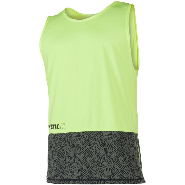 Mystic Drip Loosefit Quick Dry Tank Top Lime 180103