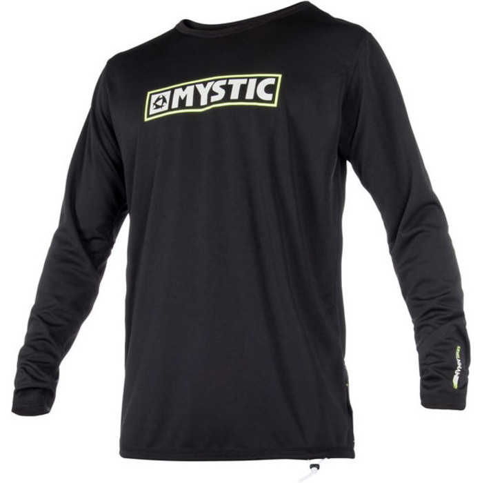 Mystic Mvmnt Quickdry Camiseta Holgada De Manga Larga Sup Top Negro 180174