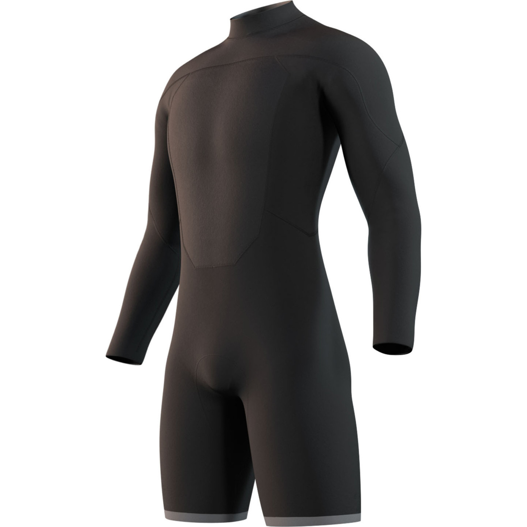 2024 Mystic Mens Brand 3/2mm Long Sleeve Back Zip Shorty Wetsuit 210315 ...