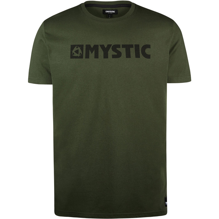 2019 Mystic Mens Brand Tee 190015 - Moss