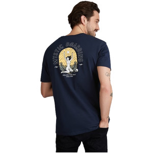 T-shirt 2021 Mystic Uomo Vigilia 35105.220057 - Blu Notte