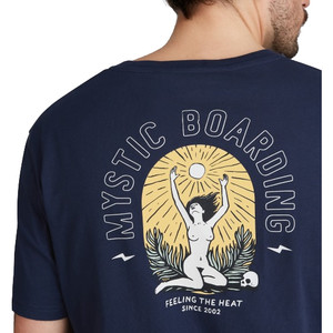 T-shirt 2021 Mystic Uomo Vigilia 35105.220057 - Blu Notte