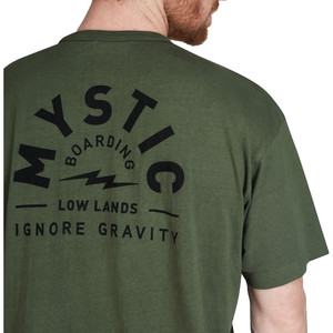 2021 Mystic Mens Lowe Tee 35105.210229 - Army