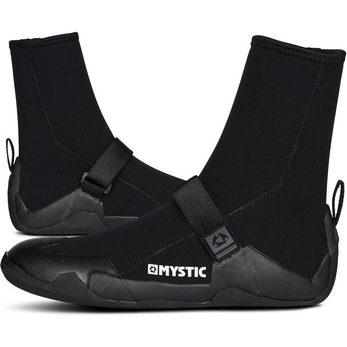 2021 Mystic Junior Star 5mm Laarzen Met Ronde Neus Btst20 - Zwart