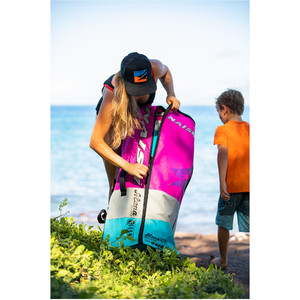 2019 Naish Alana 11'6 "x 32" Fusion Stand Up Paddle Board Pacchetto Incl Paddle, Bag, Pump & Leash