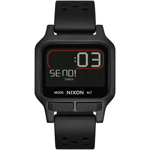 2024 Nixon Heat Surf Horloge A1320 - Helemaal Zwart