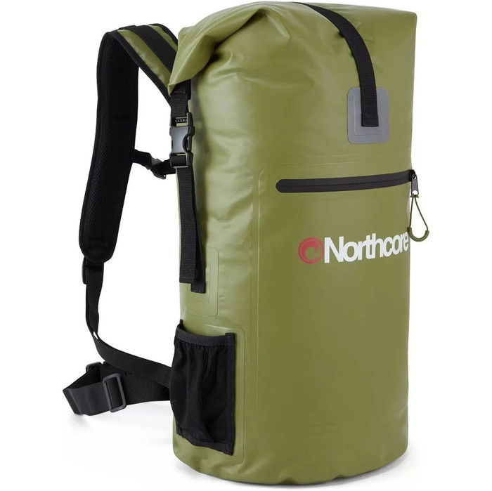 2024 Northcore 30L Waterproof Haul Backpack N30LWHBP - Olive Green