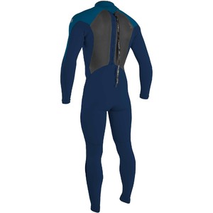 2023 O'Neill Mens Epic 3/2mm Back Zip GBS Wetsuit 4211B - Abyss / Ultra Blue