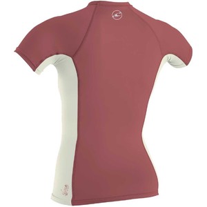 Gilet Anti-ruption  Col Roul  Manches Courtes Pour Femmes O'neill Premium Skins 4171b - Rouge