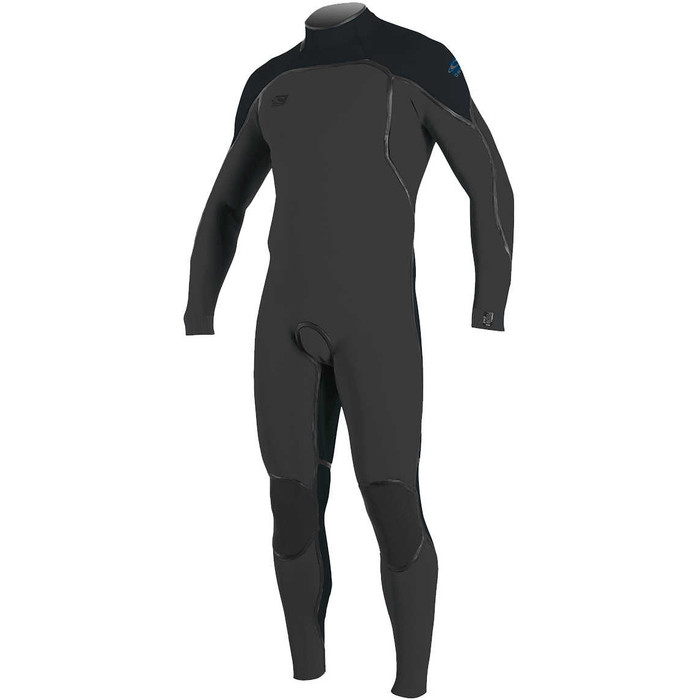 2018 O'Neill Psycho One 3 / 2mm Tilbage Zip Wetsuit GRAPH / SLATE 4964