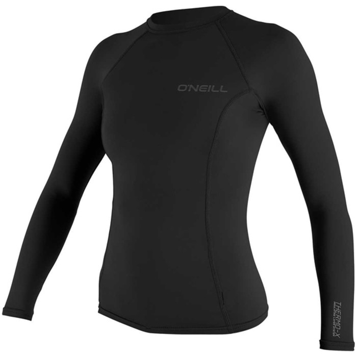 2024 O'neill Top  Manches Longues Thermo-x Pour Femmes 5025 - Noir