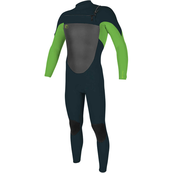 O'neill Juventude O'riginal 3/2mm Gbs Chest Zip Wetsuit Ardsia / Dayglo 5017