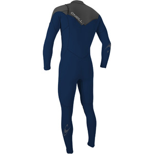 2019 O'neill Homens Hammer 3/2 3/2mm Chest Zip Wetsuit Abyss / Graphite 4926