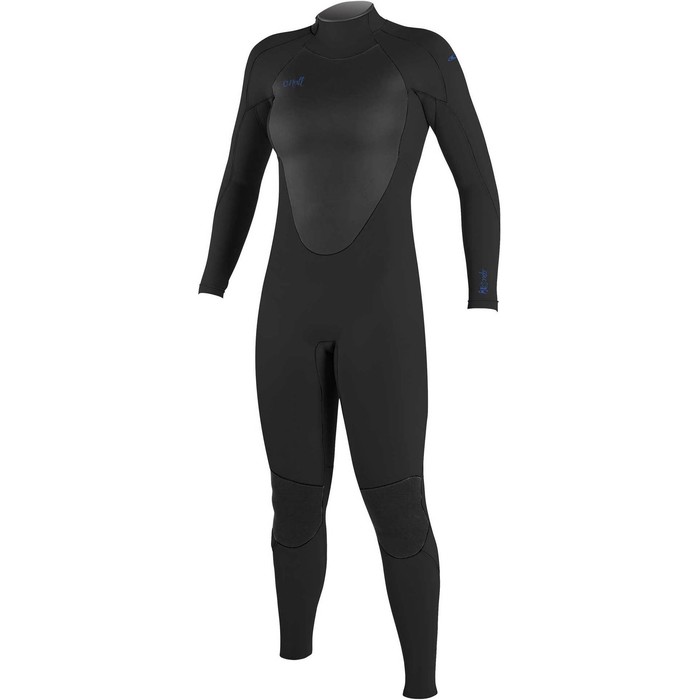 2024 O'Neill Mulher Epic 3/2mm Back Zip Wetsuit GBS 4213B - Black