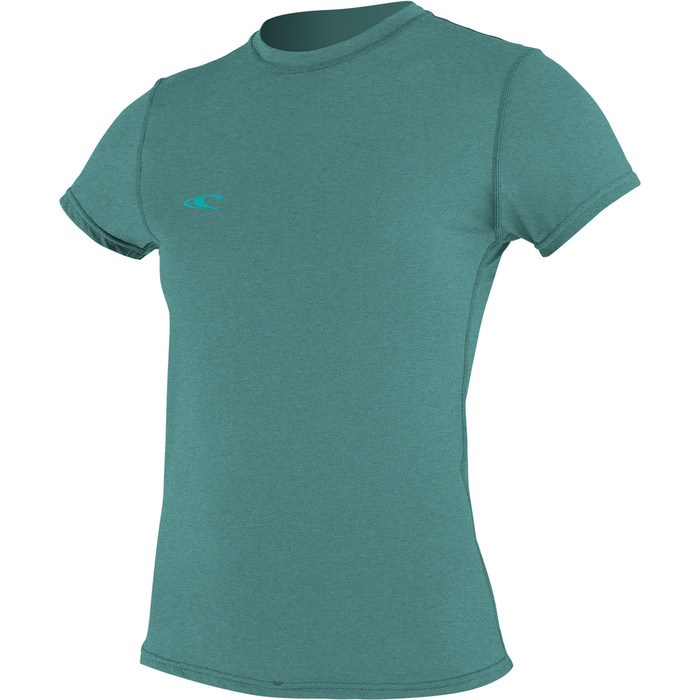 Tee-shirt De Surf Femme Hybrid Manches Courtes 2019 O'neill Eucalyptus 4675