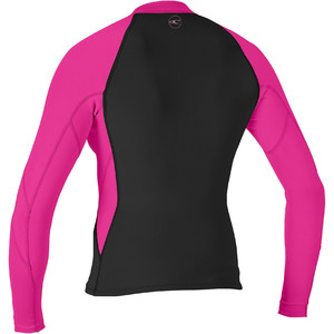 2019 O'neill Donna Reactor Ii Giacca In Neoprene Con Front Zip 1.5mm Nero / Bacca 5294