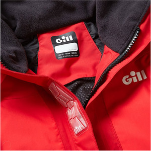 2021 Gill Os2 Chaqueta Offshore Mujer Rojo Os24jw