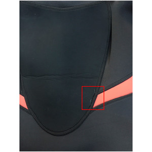 2015 Billabong Synergy Retour Zip 3 / 2mm Wetsuit Off Noir S43G01 - 2ND