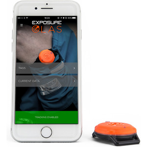 2024 Exposure Olas Smart Tag - Alarme Bluetooth  La Mer - Paquet De 4 Expolas4pack