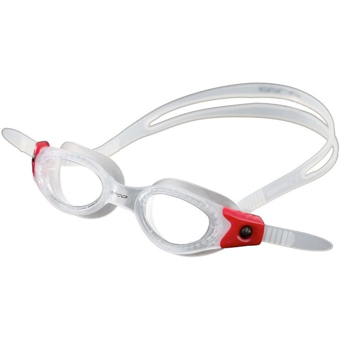 2022 Orca Junior Clear Goggles FVA90036 - Orange Diploria