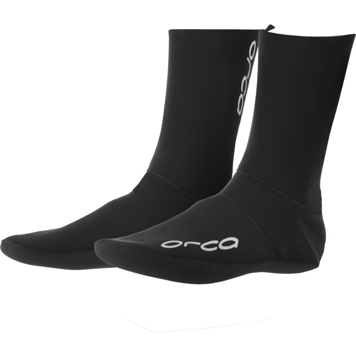 2021 Orca 2.5mm Open Water Swim Socks LA474801 - Black